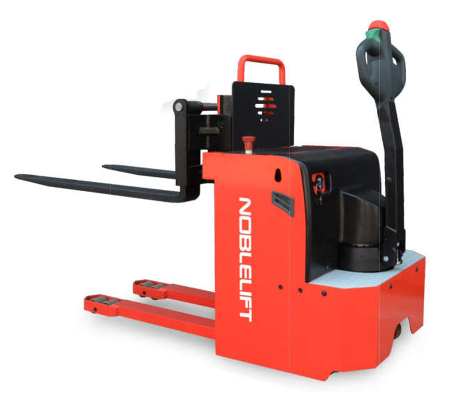 长手柄步辇儿式电动托盘搬运车